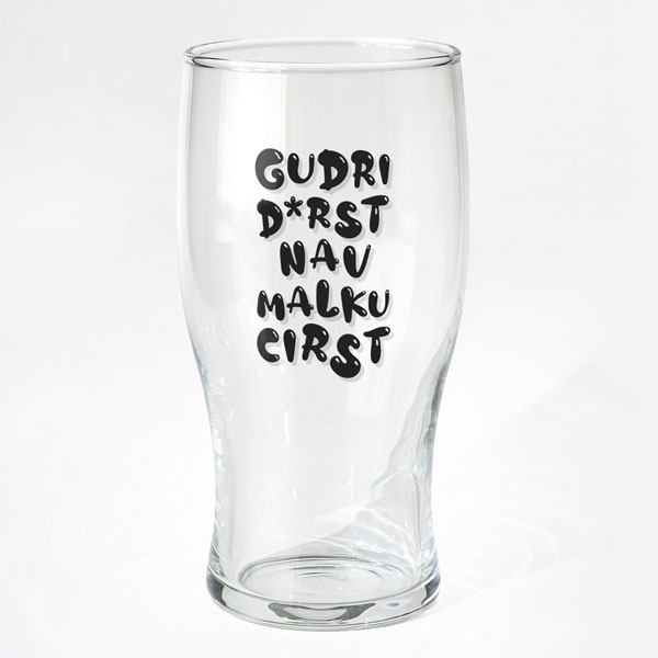 Universāla glāze, dadzis, 580ml, Gudri dirst nav malku cirst Universāla glāze, dadzis, 580ml, Gudri dirst nav malku cirst