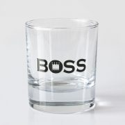 Viskija glāze, dadzis, 200ml, Boss