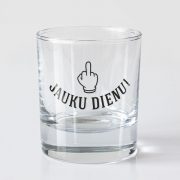 Viskija glāze, dadzis, 200ml, Jauku dienu