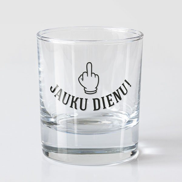 Viskija glāze, dadzis, 200ml, Jauku dienu Viskija glāze, dadzis, 200ml, Jauku dienu