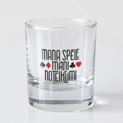 Viskija glāze, dadzis, 200ml, Mana spēle, mani noteikumi