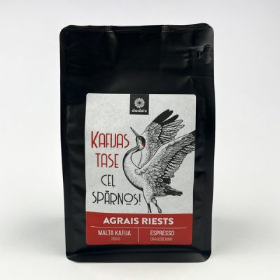 Malta kafija, 250g, Fazenda Primavera, Brazīlija, ar apelsīna, tumšās šokolādes un vaniļas garšas niansēm, Dzērve, Agrais riests