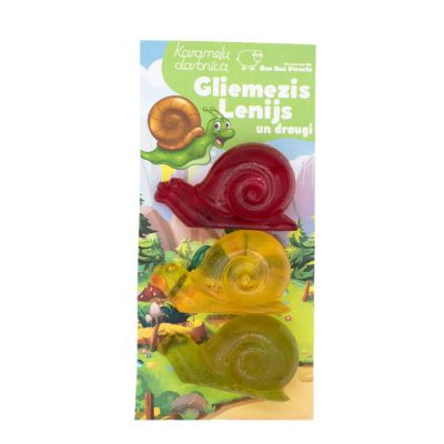 Karameļu darbnīca, želejkonfektes "Gliemeži", 140g