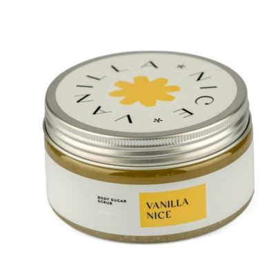 Greenum, cukura skrubis "Vanilla Nice", 300g