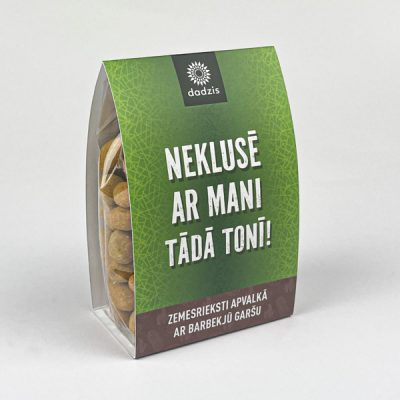 Zemesrieksti apvalkā ar barbekjū garšu, 150g, dadzis, Neklusē ar mani