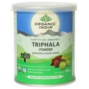 Organic India, uztura bagātinātājs Triphala, BIO, 100g