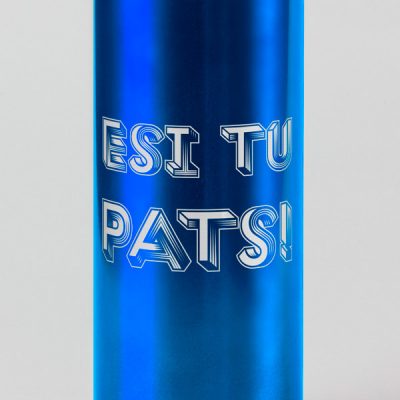 Alumīnija pudele, 750ml, zila, Esi tu pats