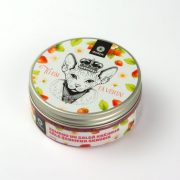 Ķermeņa skrubis, dadzis, 300g, zemeņu un saldā krējuma, Kaķis