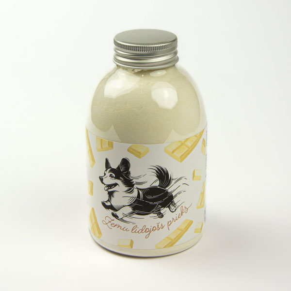 Vannas piens, dadzis, 250g, baltās šokolādes, Korgijs Vannas piens, dadzis, 250g, baltās šokolādes, Korgijs