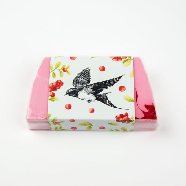 Ziepes, dadzis, dzērveņu, Bezdelīga Ziepes, dadzis, dzērveņu, Bezdelīga