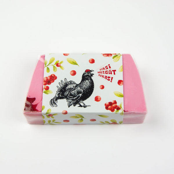 Ziepes, dadzis, dzērveņu, Rubenis Ziepes, dadzis, dzērveņu, Rubenis