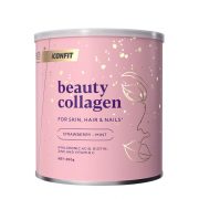 ICONFIT, uztura bagātinātājs kolagēns "Beauty" ar zemeņu un piparmētru garšu, 300g