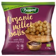 Biopont, prosas čipsi ar BBQ garšu, 75g, violetā paciņā