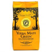 Mate Green, zaļā mate tēja ar citronu, BIO, 400g, dzeltenā iepakojumā