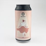 Dadzis, pussaldais ābolu sidrs ar greipfrūtu "Svini dzīvi", rozā skārdenē