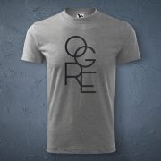 T-krekls, dadzis, unisex, Ogre