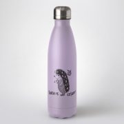 Tērauda termo pudele, dadzis, 535ml, violeta, Ezis, Gatavs ceļam