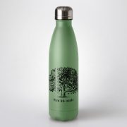 Tērauda termo pudele, dadzis, 535ml, haki, Ozols, Vīrs kā ozols