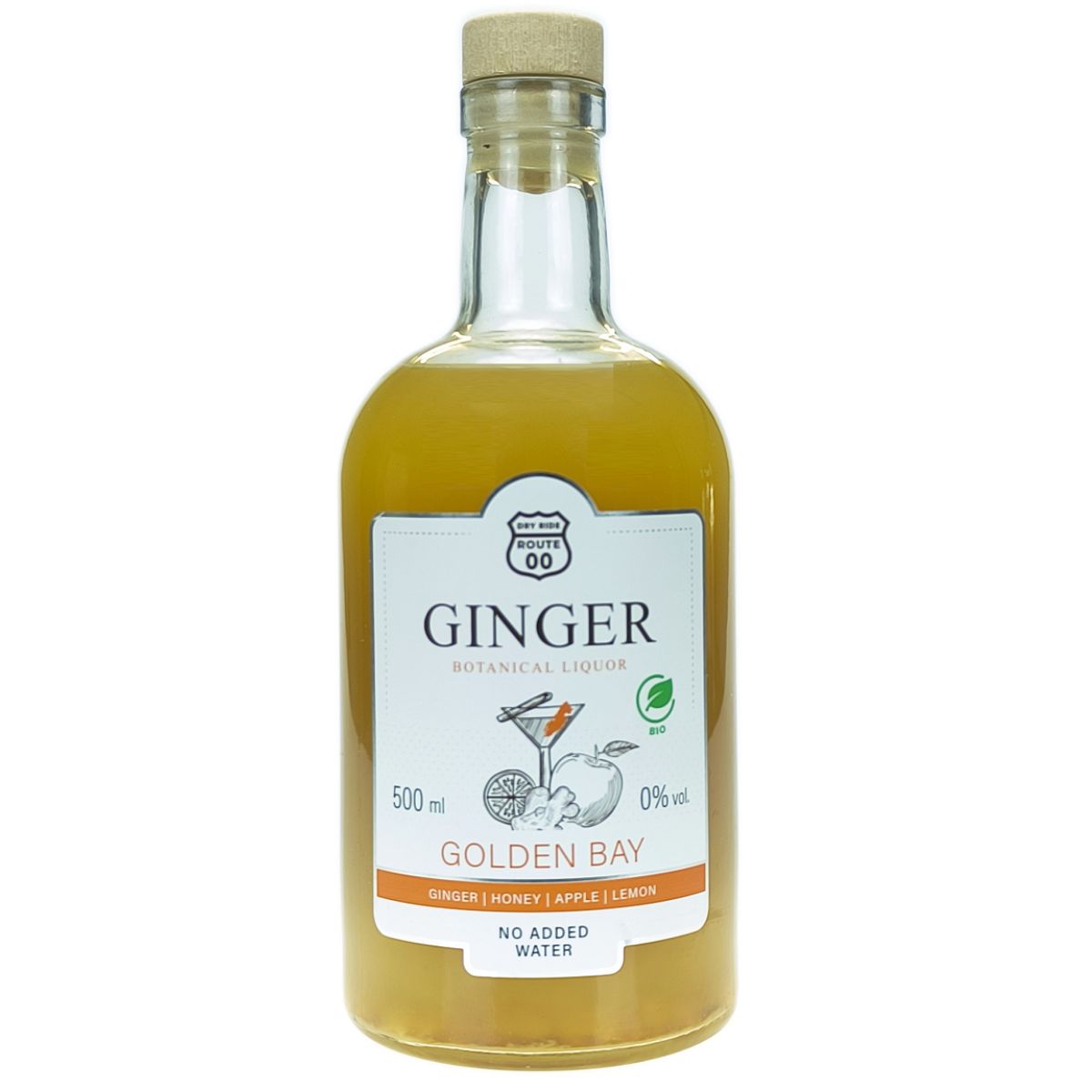 Segura, ingvera liķieris "Golden Bay", BIO Segura, ingvera liķieris "Golden Bay", BIO, 500ml caurspīdīgā pudelē