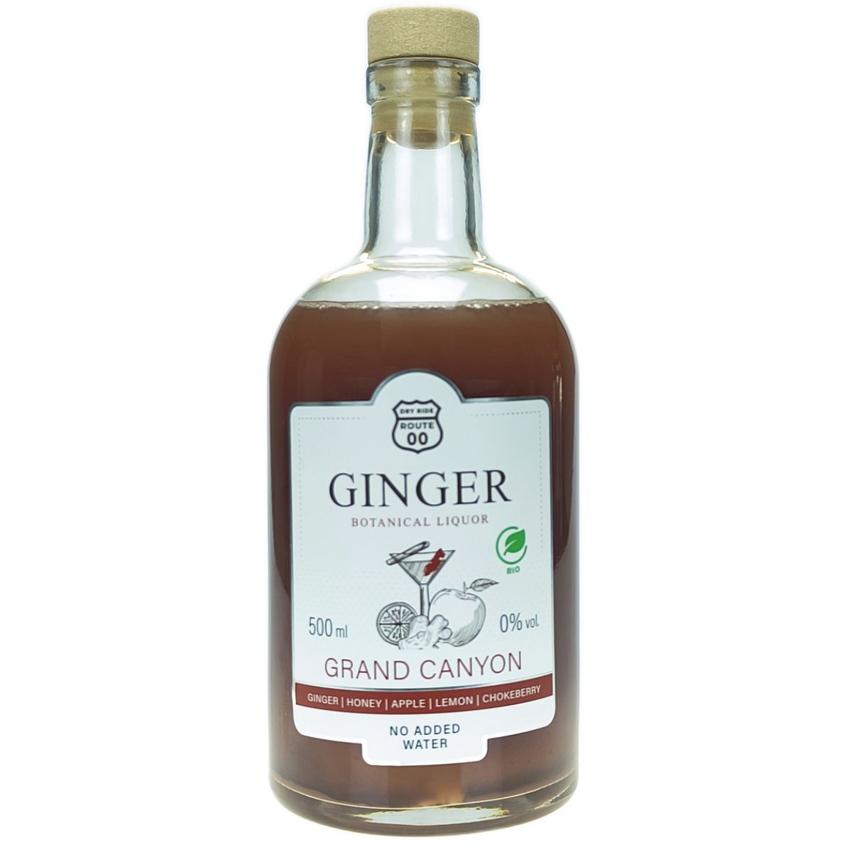 Segura-ingver-likieris-Grand-Canyon-500ml Segura, ingvera liķieris "Grand Canyon", BIO 500ml caurspīdīgā pudelē