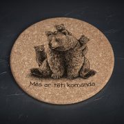 Korķa paliktnis, dadzis, vidējais, Lāču papus, Mēs ar tēti komanda