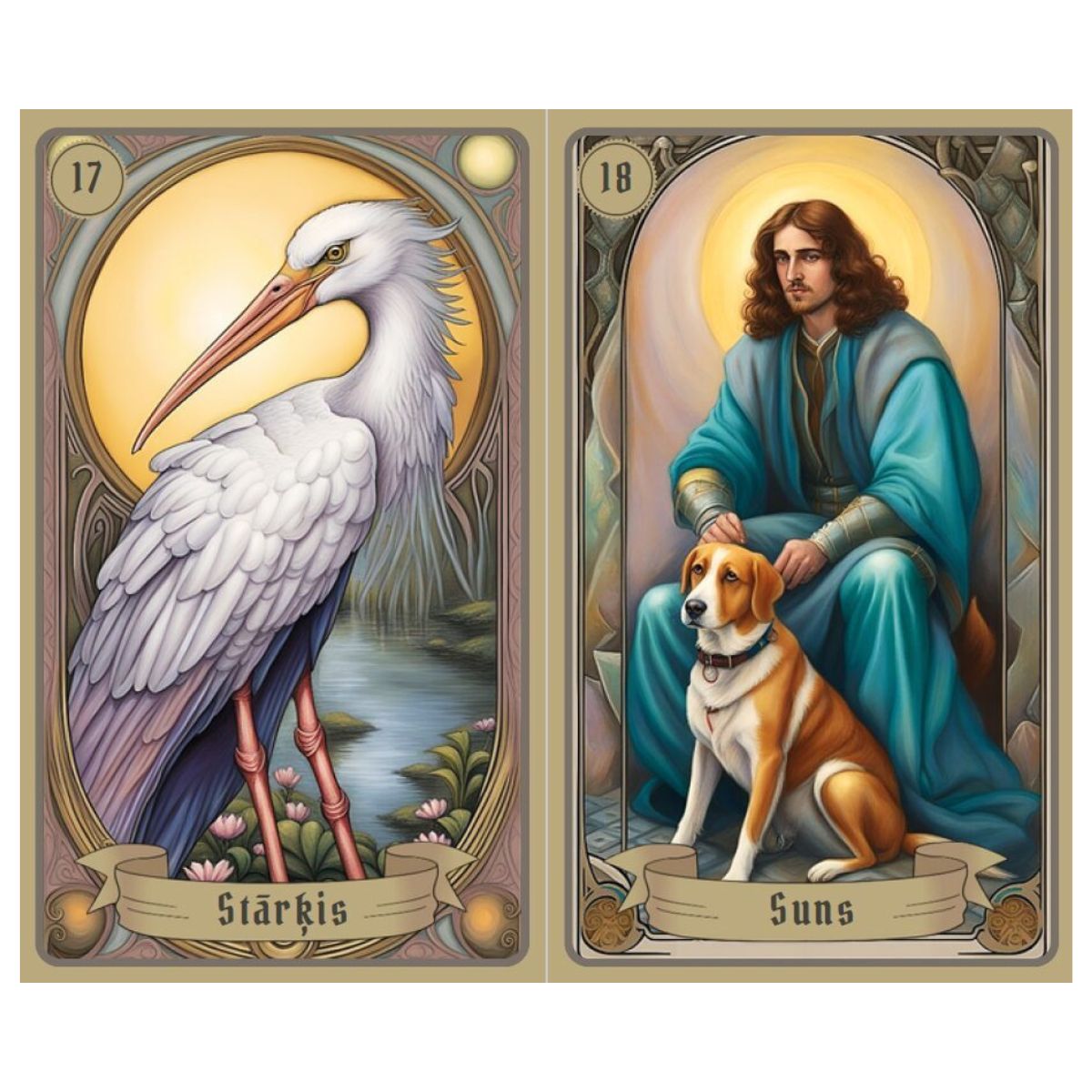 Hecate, Zvaigžņu Ceļa Lenormand kārtis