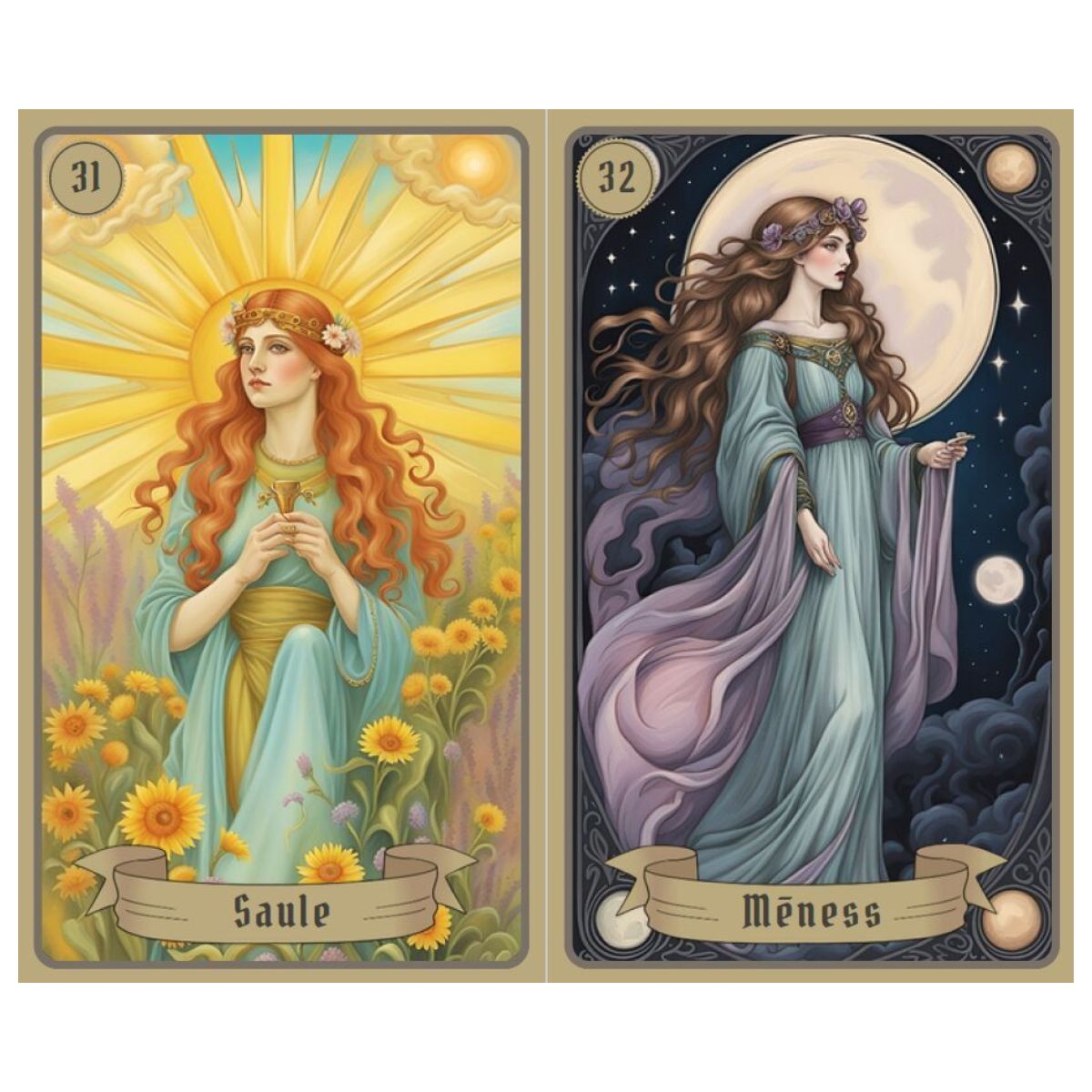Hecate, Zvaigžņu Ceļa Lenormand kārtis