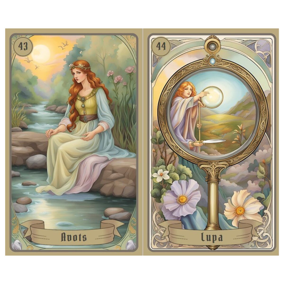 Hecate, Zvaigžņu Ceļa Lenormand kārtis