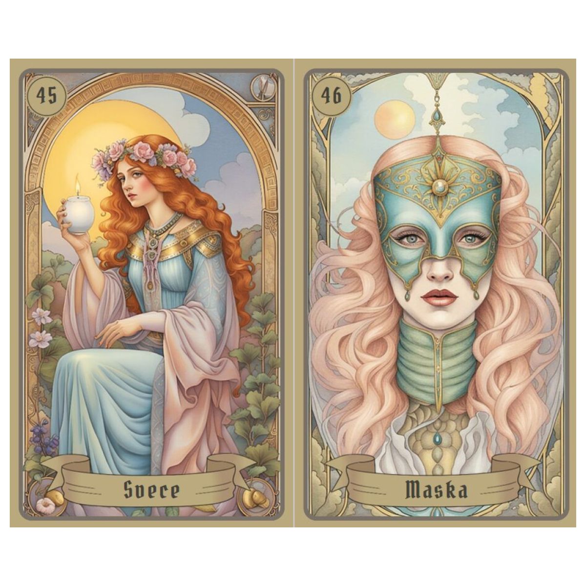 Hecate, Zvaigžņu Ceļa Lenormand kārtis