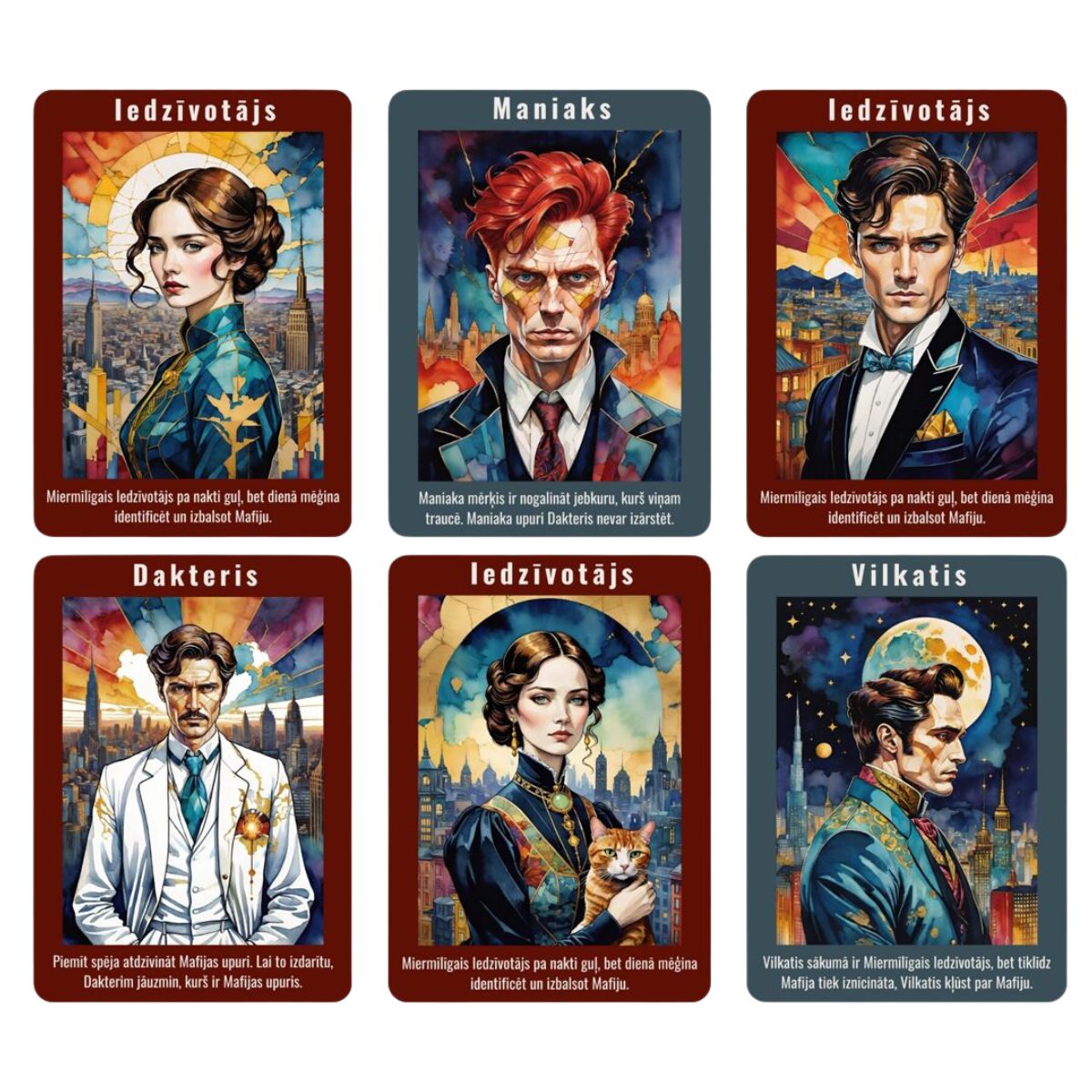 Hecate, kāršu spēle "Mafija"