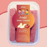 Muss, ābolu un zemeņu fruķi