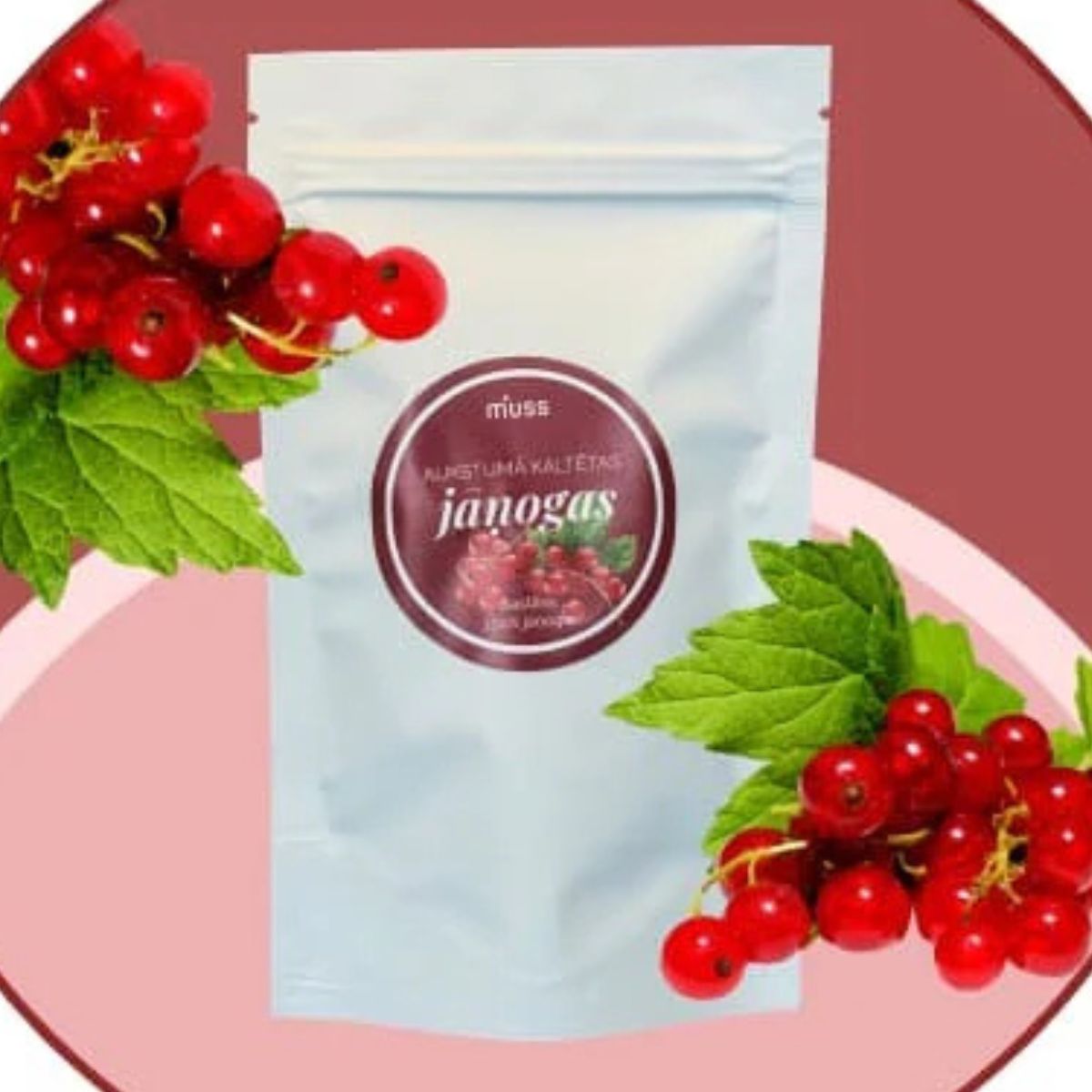 Muss-liofilizetas-jāņogas Muss, aukstumā kaltētas jāņogas