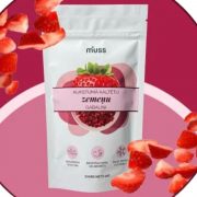 Muss, aukstumā kaltētas zemenes