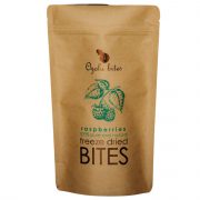 Ozolu bites, liofilizētas avenes, brūnā paciņā