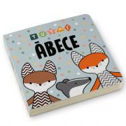 Tutas lietas, kartona bilžu grāmata "Tutas ābece"