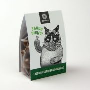 Lazdu rieksti piena šokolādē, dadzis, 200g, Kaķis, Jauku dienu