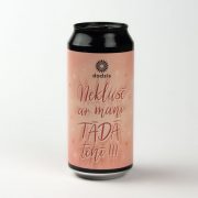 Dadzis, pussaldais ābolu sidrs ar greipfrūtu, Neklusē ar mani