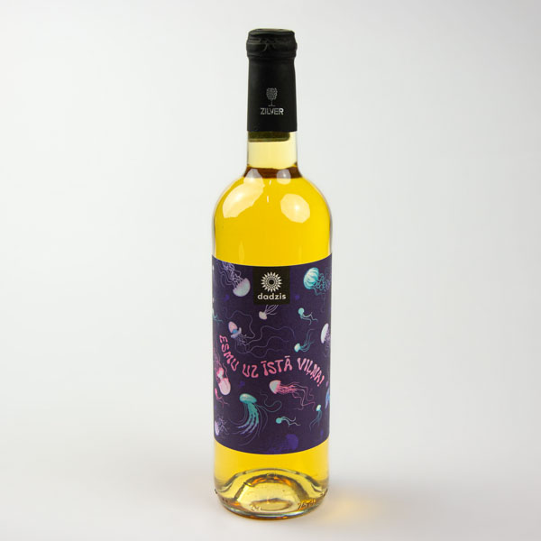 Cidoniju pussaldais vīns, 11%, 750ml, dadzis, Medūzas, Esmu Cidoniju pussaldais vīns, 11%, 750ml, dadzis, Medūzas, Esmu