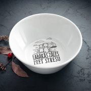 Bļoda, dadzis, 500ml, Divi lācīši, Labākās zāles pret stresu