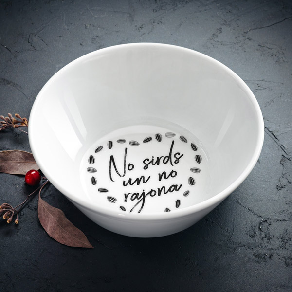 Bļoda, dadzis, 500ml, No sirds un no rajona Bļoda, dadzis, 500ml, No sirds un no rajona