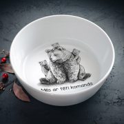 Bļoda, dadzis, 900ml, Lāču papus, Mēs ar tēti komanda