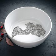 Bļoda, dadzis, 900ml, Latvijas pilsētas