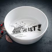 Bļoda, dadzis, 900ml, Nāc ēst