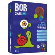 Bob Snail, ābolu un melleņu rullīši bērniem, zilā iepakojumā