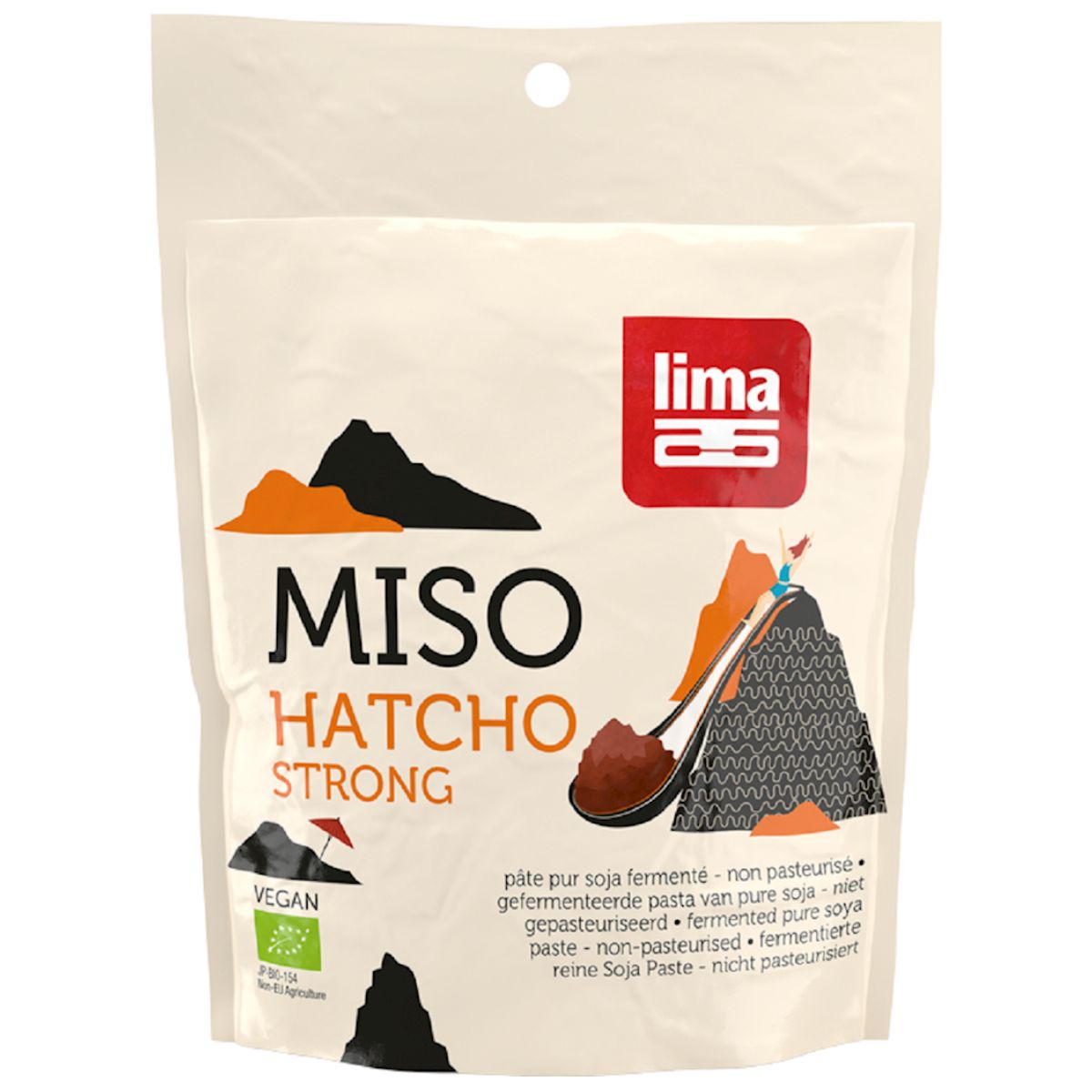 Lima-miso-hatcho Lima, miso hačo pasta