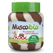 Nuscobio, kakao, lazdu riekstu un piena krēms, burciņā