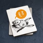 Koka magnēts, dadzis, 50x70mm, Ēzelis, Pats tāds