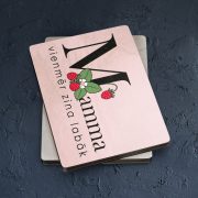 Koka magnēts, dadzis, 50x70mm, Mamma vienmēr zina labāk