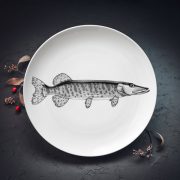 Šķīvis, dadzis, 310x310x32mm, Līdaka