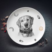 Šķīvis, dadzis, 310x310x32mm, Suns